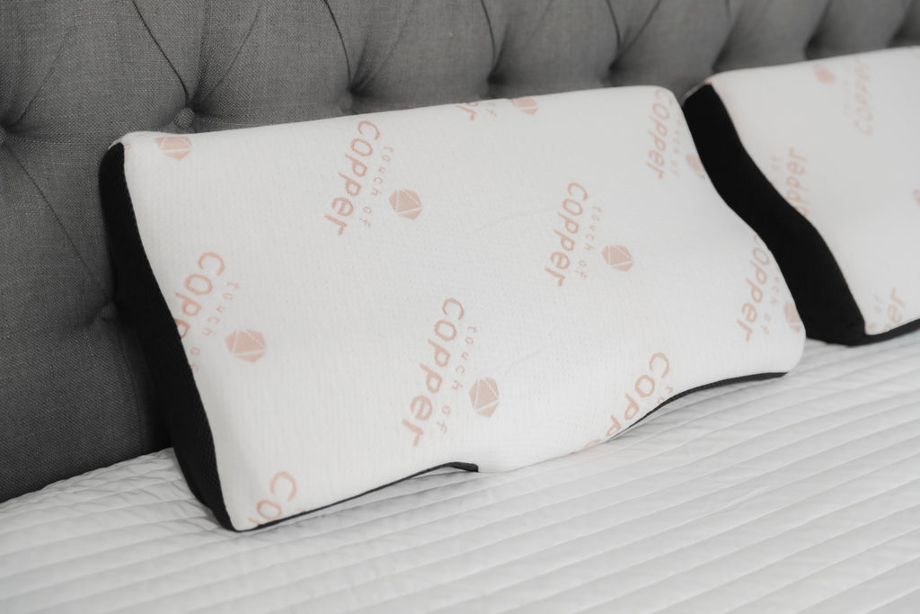 Live comfortably 2024 copper gel pillow