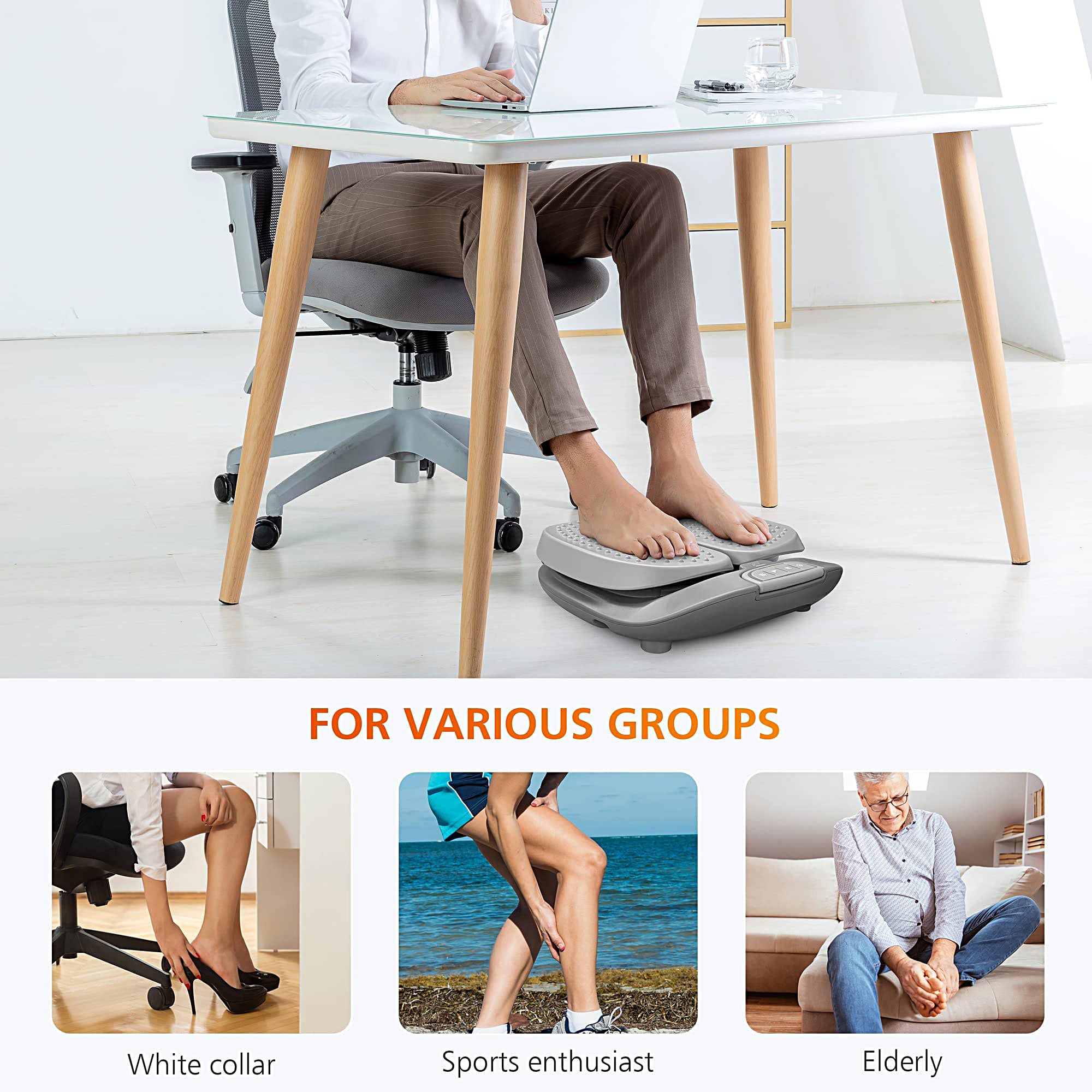 Air-O-Thermo - Cordless Heated Leg Massager – Avibaba USA