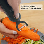 Milex Electric Handheld 5 IN 1 PEELER Black