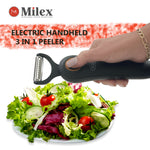 Milex Electric Handheld 5 IN 1 PEELER Black