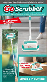 Milex Cordless GO SCRUBBER - Uses Powerful Vibrations To Remove Dirt & Grime