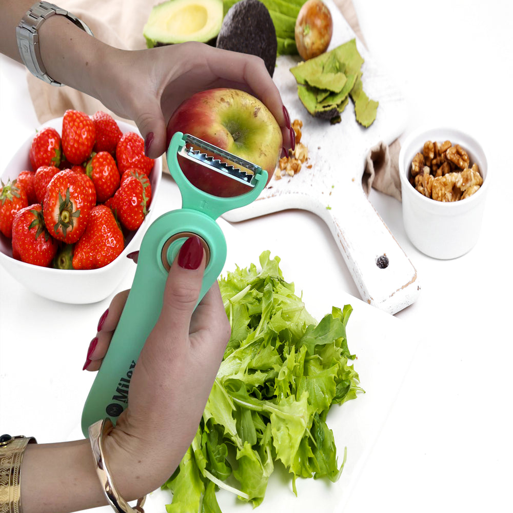 Milex Electric Handheld 5 IN 1 PEELER Black